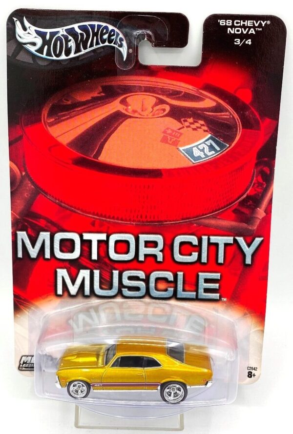 '68 Chevy Nova (Motor City Muscle) Gold (2)