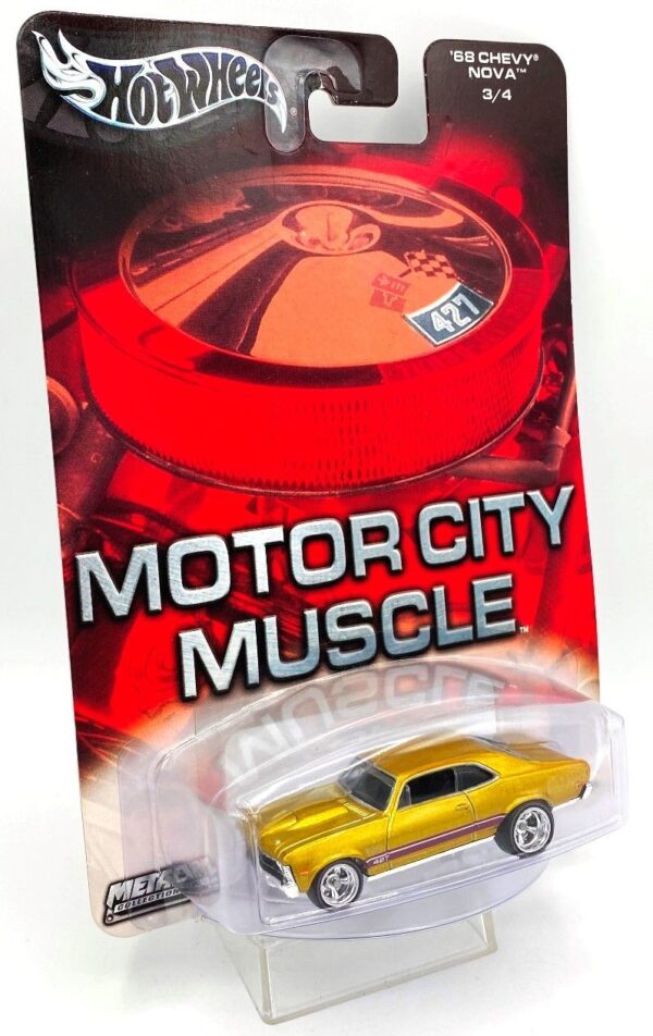 '68 Chevy Nova (Motor City Muscle) Gold (3)