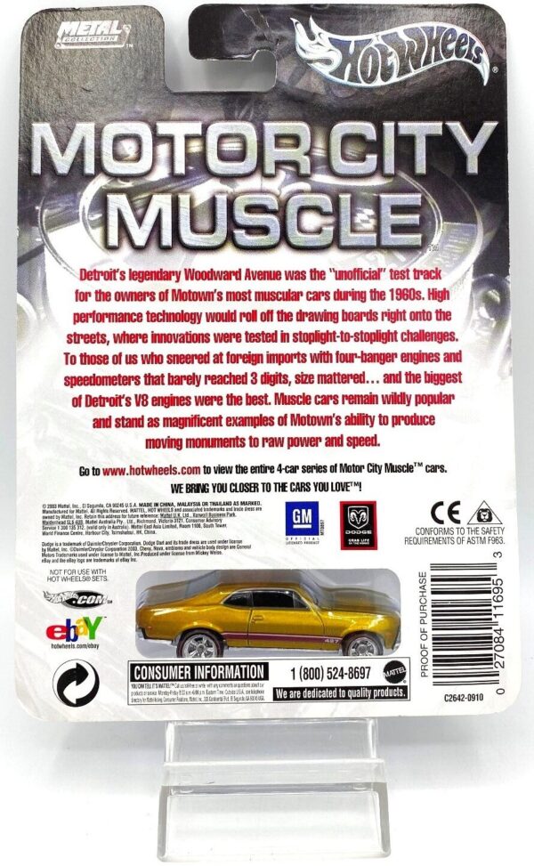 '68 Chevy Nova (Motor City Muscle) Gold (7)