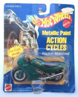 Action Cycles (Friction Motorized-Metallic Green)