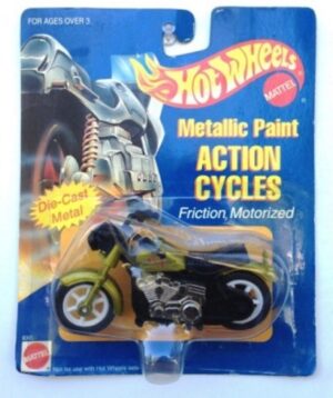 Action Cycles (“Friction Motorized-Metallic Lime Green”)