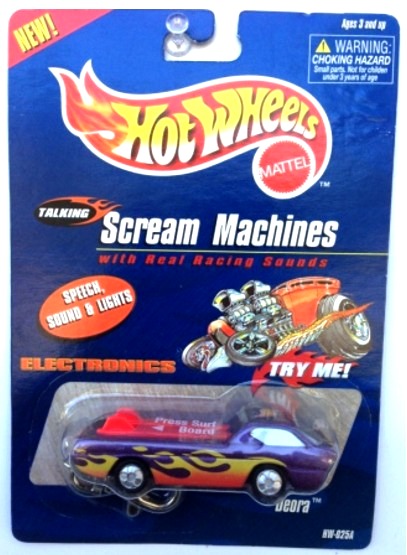 Deora (HW Talking Scream Machines) Purple
