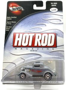 Vintage 34 Ford Coupe Hot Rod Magazine Gray (1)