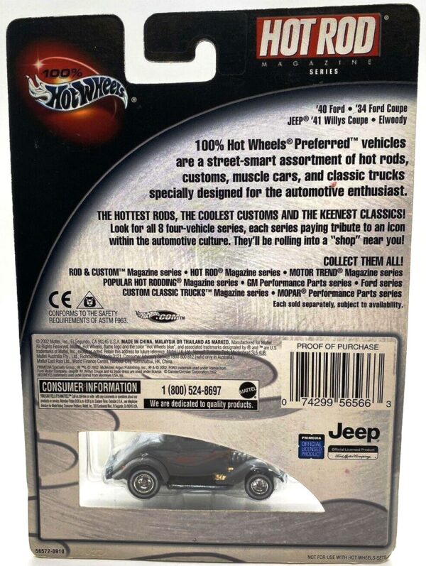 Vintage 34 Ford Coupe Hot Rod Magazine Gray (2) Vintage 34 Ford Coupe Hot Rod Magazine Gray (2)