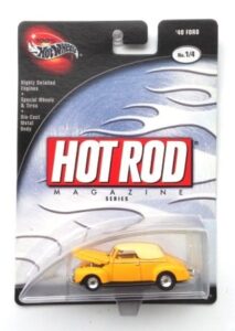 Vintage '40 Ford Convertible Yellow