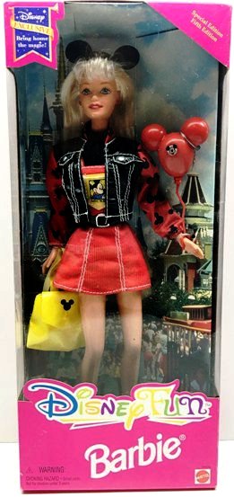 Disney Fun Barbie(Red)4