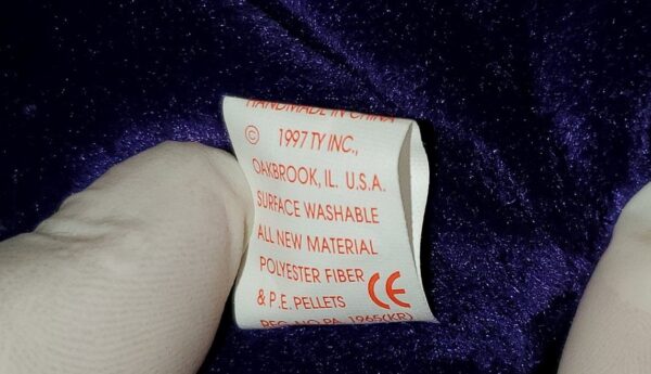 1997 Princess (The Purple Bear) Birth-Year 1997-(Tush Tag)-01