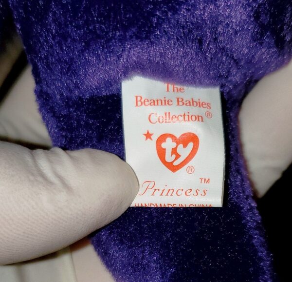 1997 Princess (The Purple Bear) Birth-Year 1997-(Tush Tag)