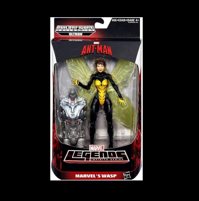 Marvel's Wasp "Janet Van Dyne" (Marvel Legends “Ant-Man” Infinite Series) “Rare-Vintage” (2016)