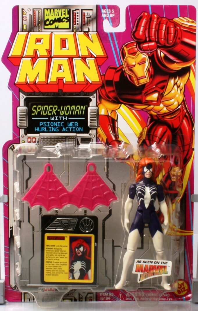 Spider-Woman with Psionic Web Hurling Action - Copy