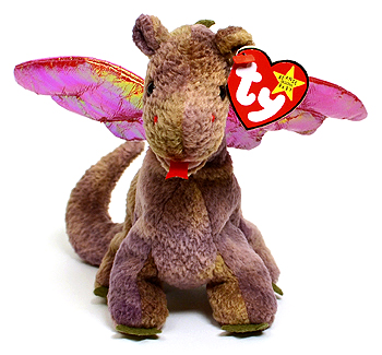 Ty Beanie Baby Slayer Plush 10in Dragon Stuffed Animal Retired With Tag 2000 for sale online 