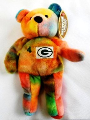 Brett Favre Green Bay Packers Bear Ty-Dye) - Copy