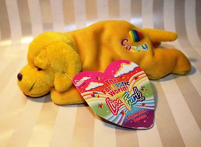 Casey the Puppy -Lisa Frank Beanie Plush-2