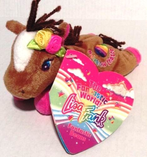 Rainbow Chaser the Pony - Lisa Frank Beanie Plush-1
