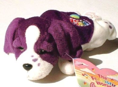 Violet the Spaniel - Lisa Frank Beanie Plush
