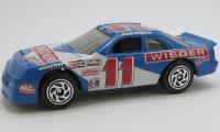 T Bird Stock Car-“Card! #07-Blue/White #11” (Matchbox 75 “Tyco Fast Lane” Collectible Series) “Rare-Vintage” (1996) 