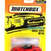 Dodge Viper RT/10 “Card #10- Red Convertible” (Matchbox 75 Superfast Series) “Rare-Vintage” (1997) 