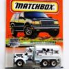 Peterbilt Tanker ("Dairy Line") -"Card #12-White" (Matchbox 100 Mattel Wheels Series) “Rare-Vintage” (1998) 