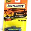 The Buster-“Card! #13-Blue w/Yellow Tampo” (Matchbox 75 “Tyco Fast Lane” Collectible Series) “Rare-Vintage” (1996) 