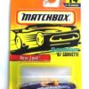 '87 CORVETTE “Card #14- Purple/White” (Matchbox 75 Superfast Series) “Rare-Vintage” (1997) 