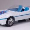 '87 Corvette-“Card! #14-White/Blue” (Matchbox 75 “Tyco Fast Lane” Collectible Series) “Rare-Vintage” (1996) 