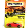 (15) Mustang Mach III (Red) 1993 Mustang Mach III- “Card! #15-Convertible-Red w/Black Hood” (Matchbox 75 “Tyco Fast Lane” Collectible Series) “Rare-Vintage” (1993)