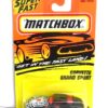 Corvette Grand Sport-“Card! #02-"The Widow" Black” (Matchbox 75 “Tyco Fast Lane” Collectible Series) “Rare-Vintage” (1996) 
