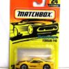 Ferrari F40 “Card #24- Yellow” (Matchbox 75 Superfast Series) “Rare-Vintage” (1997) 