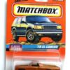 '70 El Camino-“Card #32-Metallic Gold” (Matchbox 75 "Mattel Wheels Classic Decades" Series) “Rare-Vintage” (1997) 