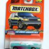 '57 Chevy Convertible-“Card #36-Aqua Green & Purple” (Matchbox 75 "Mattel Wheels Classic Decades" Series) “Rare-Vintage” (1997) 