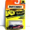Corvette Stingray III -“Card #38- Blue Orange/White” (Matchbox 75 Superfast Series) “Rare-Vintage” (1997) 