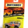 Bronco II-“Card! #39-Silver w/Orange-Fish Design” (Matchbox 75 “Tyco Fast Lane” Collectible Series) “Rare-Vintage” (1996) 