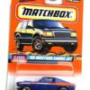 ’68 Mustang Cobra Jet 428-“Card #40-Blue w/Orange & White Side Stripe” (Matchbox 75 "Mattel Wheels Classic Decades" Series) “Rare-Vintage” (1997) 