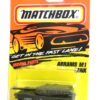Abrams M1 Tank-“Card! #54-Military Green” (Matchbox 75 “Tyco Fast Lane” Collectible Series) “Rare-Vintage” (1996) 