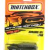 Abrams M1 Tank-“Card! #54-Military Green” (Matchbox 75 “Tyco Fast Lane” Collectible Series) “Rare-Vintage” (1996) 