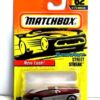 Street Streak -“Card #62-Red/Silver” (Matchbox 75 Superfast Series) “Rare-Vintage” (1997) 