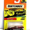 Street Streak -“Card #62-Red/Silver” (Matchbox 75 Superfast Series) “Rare-Vintage” (1997) 