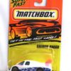 Sauber Racer-“Card! #66-White w/Blue & Pink” (Matchbox 75 “Tyco Fast Lane” Collectible Series) “Rare-Vintage” (1996) 