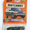 Mitsubishi Spyder-Convertible“Card #69-Dark Green w/Silver-Spyder Tampo” (Matchbox 75 “Mattel Wheels Street Cruisers” Series) “Rare-Vintage” (1997) 