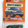 Mitsubishi Spyder-Convertible“Card #69-Dark Green w/Silver-Spyder Tampo” (Matchbox 75 “Mattel Wheels Street Cruisers” Series) “Rare-Vintage” (1997) 