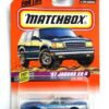 (71) '97 Jaguar XK-8 (blue & silver) 1997 '97 Jaguar XK-8-“Card #71-Silver & Blue” (Matchbox 75 “Mattel Wheels Street Cruisers” Series) “Rare-Vintage” (1997)