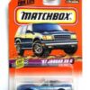 (71) '97 Jaguar XK-8 (blue & silver) - Copy '97 Jaguar XK-8-“Card #71-Silver & Blue” (Matchbox 75 “Mattel Wheels Street Cruisers” Series) “Rare-Vintage” (1997)