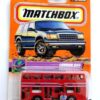 London Bus ("Double Deck") -"Card #74-Red" (Matchbox 100 Mattel Wheels Series) “Rare-Vintage” (1998) 