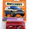 London Bus ("Double Deck") -"Card #74-Red" (Matchbox 100 Mattel Wheels Series) “Rare-Vintage” (1998) 