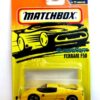 Ferrari F50 “Card #75- Yellow W/Small Ferrari side logo” (Matchbox 75 Superfast Series) “Rare-Vintage” (1997) 