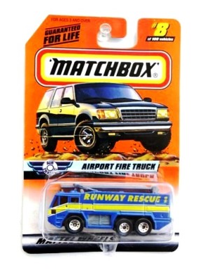matchbox airport fire truck