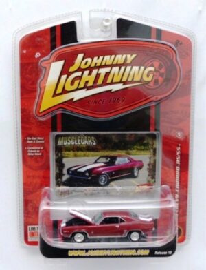 Vintage 1969 Chevy Camaro RS Dark Red