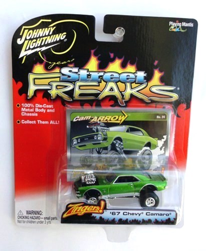 Vintage '67 Chevy Camaro Metallic Green-1