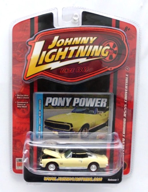 Vintage '67 Chevy Camaro RS SS Convertible