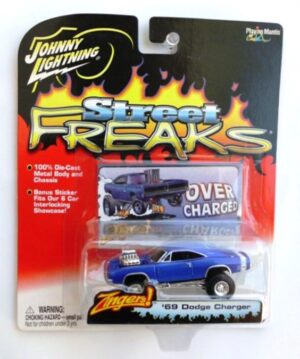 Vintage '69 Dodge Charger Metallic Blue
